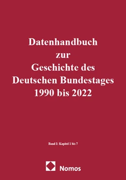 Abbildung von Feldkamp | Datenhandbuch zur Geschichte des Deutschen Bundestages 1990 bis 2022 | 1. Auflage | 2025 | beck-shop.de