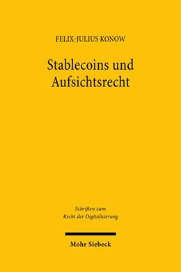 Abbildung von Konow | Stablecoins und Aufsichtsrecht | 1. Auflage | 2026 | beck-shop.de
