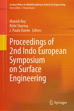 Abbildung von Roy / Sharma | Proceedings of 2nd Indo European Symposium on Surface Engineering | 1. Auflage | 2026 | beck-shop.de