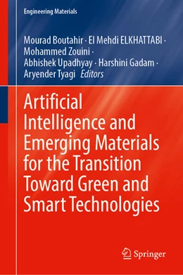Abbildung von Boutahir / Elkhattabi | Artificial Intelligence and Emerging Materials for the Transition Toward Green and Smart Technologies | 1. Auflage | 2026 | beck-shop.de