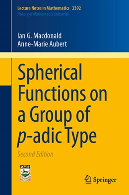 Abbildung von Macdonald / Aubert | Spherical Functions on a Group of p-adic Type | 2. Auflage | 2026 | beck-shop.de