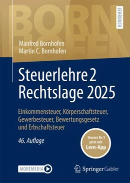 Abbildung von Bornhofen | Steuerlehre 2 Rechtslage 2025 | 46. Auflage | 2026 | beck-shop.de