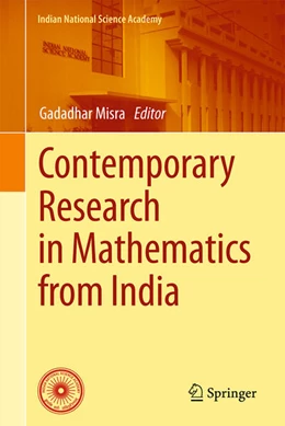 Abbildung von Misra | Contemporary Research in Mathematics from India | 1. Auflage | 2026 | beck-shop.de