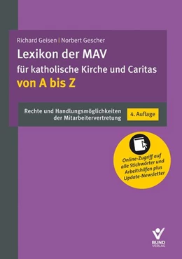 Abbildung von Geisen / Gescher | Lexikon der MAV für katholische Kirche und Caritas von A – Z | 4. Auflage | 2026 | beck-shop.de