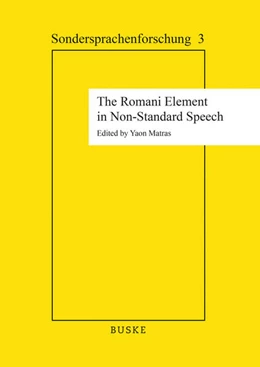 Abbildung von Matras | The Romani Element in Non-Standard Speech | 1. Auflage | 2025 | beck-shop.de