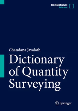Abbildung von Jayalath | Dictionary of Quantity Surveying | 1. Auflage | 2026 | beck-shop.de