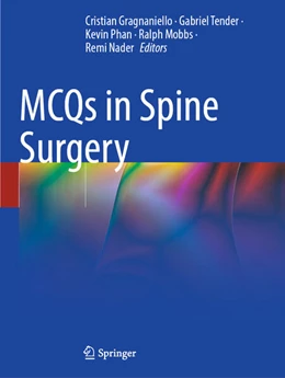 Abbildung von Gragnaniello / Tender | MCQs in Spine Surgery | 1. Auflage | 2025 | beck-shop.de