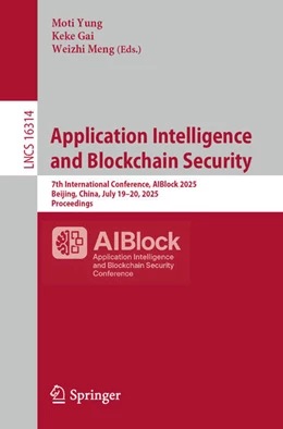 Abbildung von Yung / Gai | Application Intelligence and Blockchain Security | 1. Auflage | 2026 | beck-shop.de
