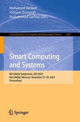 Abbildung von Baslam / Zougagh | Smart Computing and Systems | 1. Auflage | 2026 | beck-shop.de