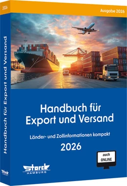 Abbildung von Handbuch für Export und Versand | 75. Auflage | 2026 | beck-shop.de