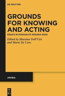 Abbildung von De Caro / Dell'Utri | Grounds for Knowing and Acting | 1. Auflage | 2025 | beck-shop.de
