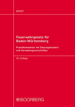 Abbildung von Feuerwehrgesetz für Baden-Württemberg | 10. Auflage | 2025 | beck-shop.de
