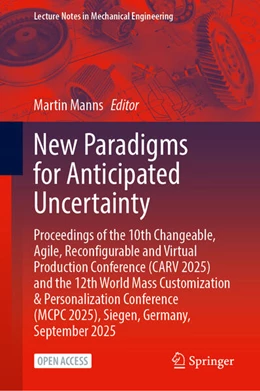 Abbildung von Manns | New Paradigms for Anticipated Uncertainty | 1. Auflage | 2026 | beck-shop.de