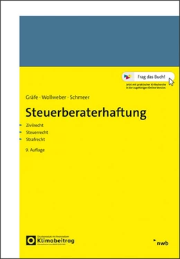 Abbildung von Gräfe / Wollweber | Steuerberaterhaftung | 9. Auflage | 2026 | beck-shop.de