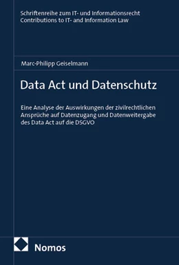 Abbildung von Geiselmann | Data Act und Datenschutz | 1. Auflage | 2026 | 2 | beck-shop.de