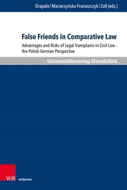 Abbildung von Drapala / Macierzynska-Franaszczyk | False Friends in Comparative Law | 1. Auflage | 2026 | beck-shop.de