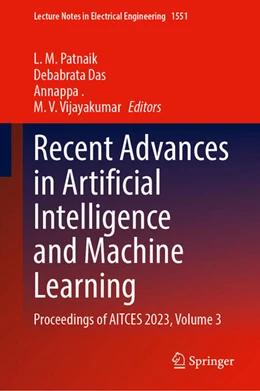 Abbildung von Patnaik / Das | Recent Advances in Artificial Intelligence and Machine Learning | 1. Auflage | 2026 | beck-shop.de