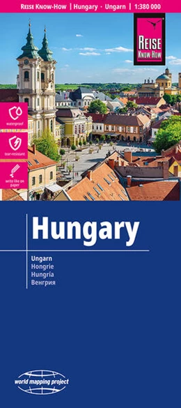 Abbildung von Reise Know-How Landkarte Ungarn | Hungary (1:380.000) | 3. Auflage | 2026 | beck-shop.de