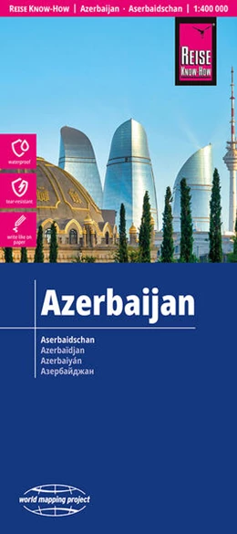 Abbildung von Reise Know-How Landkarte Aserbaidschan | Azerbaijan (1:400.000) | 2. Auflage | 2026 | beck-shop.de
