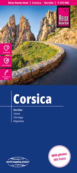 Abbildung von Reise Know-How Landkarte Korsika / Corsica (1:135.000) | 7. Auflage | 2026 | beck-shop.de