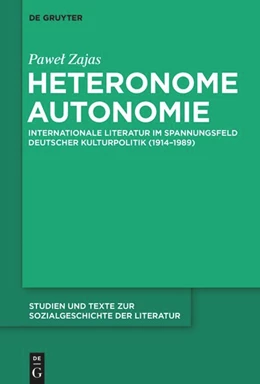 Abbildung von Zajas | Heteronome Autonomie | 1. Auflage | 2026 | beck-shop.de