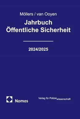 Abbildung von Möllers / Ooyen | Jahrbuch Öffentliche Sicherheit 2024/2025 | 1. Auflage | 2025 | beck-shop.de