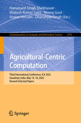 Abbildung von Shekhawat / Saini | Agricultural-Centric Computation | 1. Auflage | 2026 | beck-shop.de