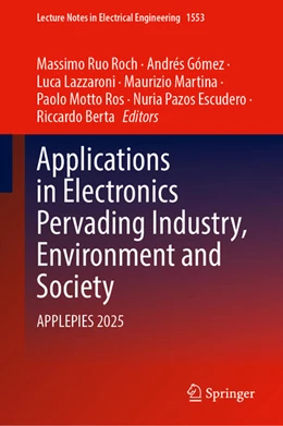 Abbildung von Ruo Roch / Gómez | Applications in Electronics Pervading Industry, Environment and Society | 1. Auflage | 2026 | beck-shop.de
