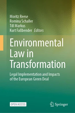 Abbildung von Reese / Schaller | Legal Implementation and Impacts of the European Green Deal | 1. Auflage | 2026 | beck-shop.de