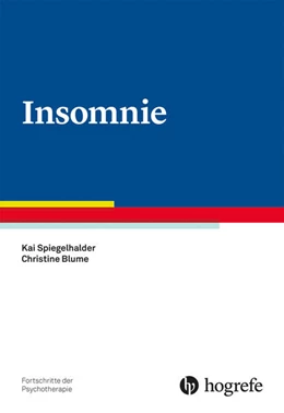 Abbildung von Spiegelhalder / Blume | Insomnie | 1. Auflage | 2026 | 99 | beck-shop.de