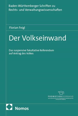 Abbildung von Feigl | Der Volkseinwand | 1. Auflage | 2026 | 1 | beck-shop.de