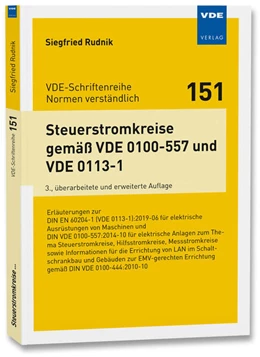 Abbildung von Rudnik | Steuerstromkreise gemäß VDE 0100-557 und VDE 0113-1 | 3. Auflage | 2026 | 151 | beck-shop.de