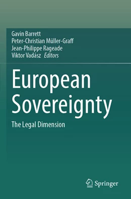 Abbildung von Barrett / Müller-Graff | European Sovereignty | 1. Auflage | 2025 | beck-shop.de