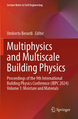 Abbildung von Berardi | Multiphysics and Multiscale Building Physics | 1. Auflage | 2025 | beck-shop.de