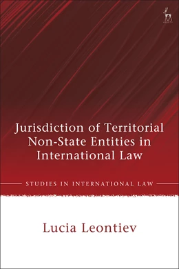 Abbildung von Leontiev | Jurisdiction of Territorial Non-State Entities in International Law | 1. Auflage | 2026 | beck-shop.de