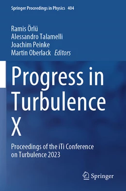 Abbildung von Örlü / Talamelli | Progress in Turbulence X | 1. Auflage | 2025 | beck-shop.de