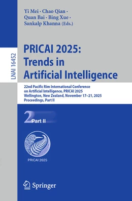 Abbildung von Mei / Qian | PRICAI 2025: Trends in Artificial Intelligence | 1. Auflage | 2026 | beck-shop.de