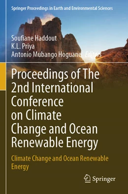 Abbildung von Haddout / Priya | Proceedings of The 2nd International Conference on Climate Change and Ocean Renewable Energy | 1. Auflage | 2025 | beck-shop.de