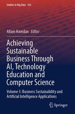 Abbildung von Hamdan | Achieving Sustainable Business Through AI, Technology Education and Computer Science | 1. Auflage | 2025 | beck-shop.de