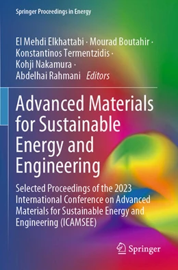 Abbildung von Elkhattabi / Boutahir | Advanced Materials for Sustainable Energy and Engineering | 1. Auflage | 2025 | beck-shop.de