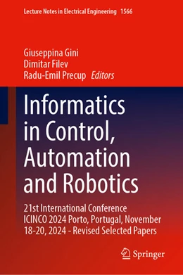 Abbildung von Gini / Filev | Informatics in Control, Automation and Robotics | 1. Auflage | 2026 | beck-shop.de