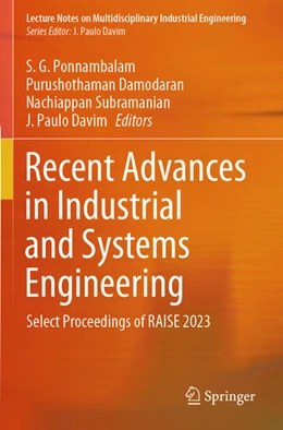 Abbildung von Ponnambalam / Damodaran | Recent Advances in Industrial and Systems Engineering | 1. Auflage | 2025 | beck-shop.de