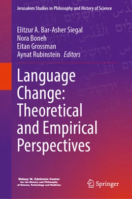 Abbildung von Bar-Asher Siegal / Boneh | Language Change: Theoretical and Empirical Perspectives | 1. Auflage | 2026 | beck-shop.de