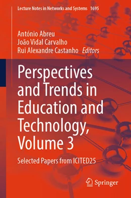Abbildung von Abreu / Carvalho | Perspectives and Trends in Education and Technology, Volume 3 | 1. Auflage | 2026 | beck-shop.de