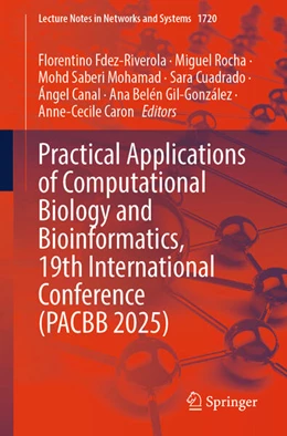 Abbildung von Fdez-Riverola / Rocha | Practical Applications of Computational Biology and Bioinformatics, 19th International Conference (PACBB 2025) | 1. Auflage | 2026 | beck-shop.de