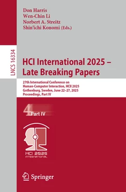 Abbildung von Harris / Li | HCI International 2025 - Late Breaking Papers | 1. Auflage | 2026 | beck-shop.de