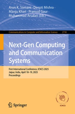 Abbildung von K. Somani / Mishra | Next-Gen Computing and Communication Systems | 1. Auflage | 2026 | beck-shop.de