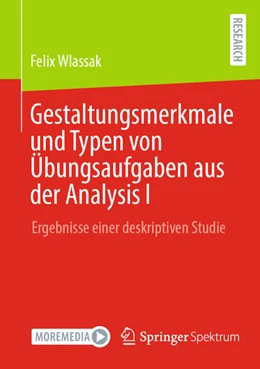 Abbildung von Wlassak | Gestaltungsmerkmale und Typen von Übungsaufgaben aus der Analysis I | 1. Auflage | 2026 | beck-shop.de