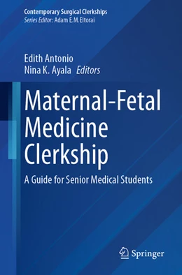 Abbildung von Antonio MD / Ayala MD | Maternal-Fetal Medicine¿ Clerkship | 1. Auflage | 2026 | beck-shop.de