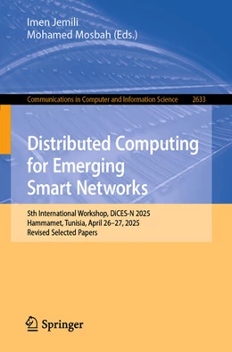 Abbildung von Jemili / Mosbah | Distributed Computing for Emerging Smart Networks | 1. Auflage | 2025 | beck-shop.de